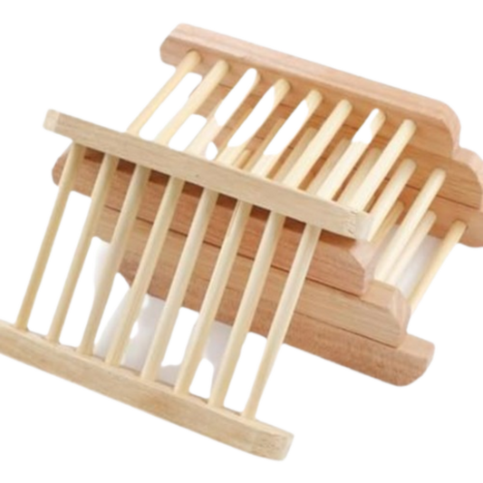 bamboo wood soap holder
