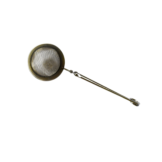 mesh tea ball with spring action handle