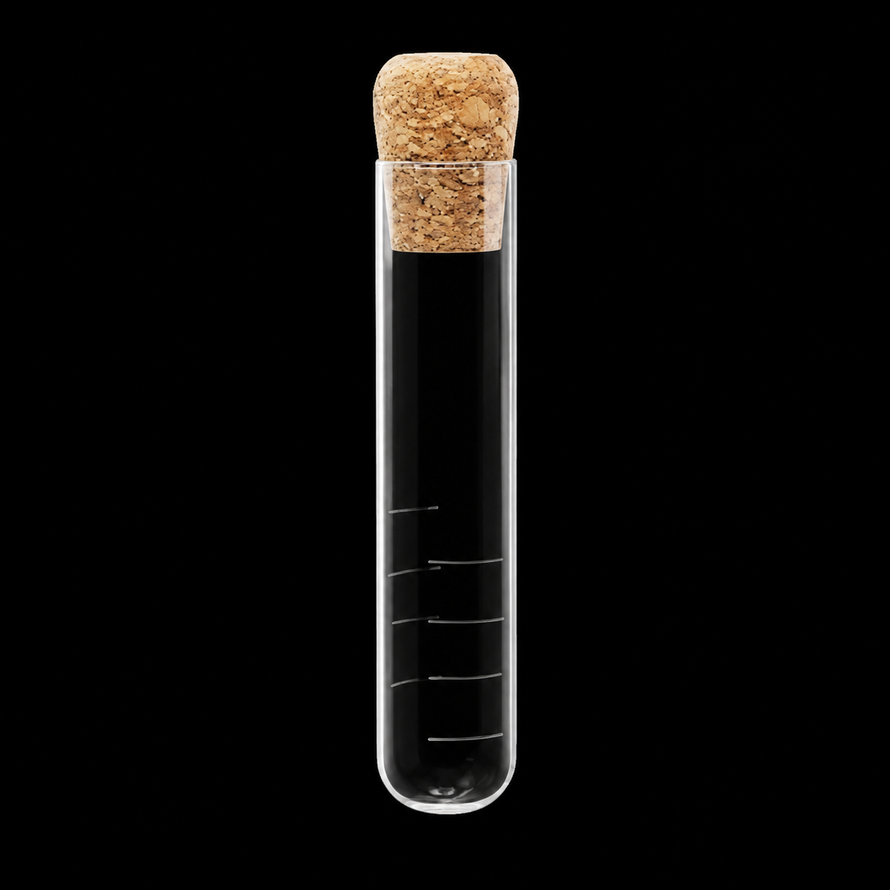 glass tea infuser with cork lid