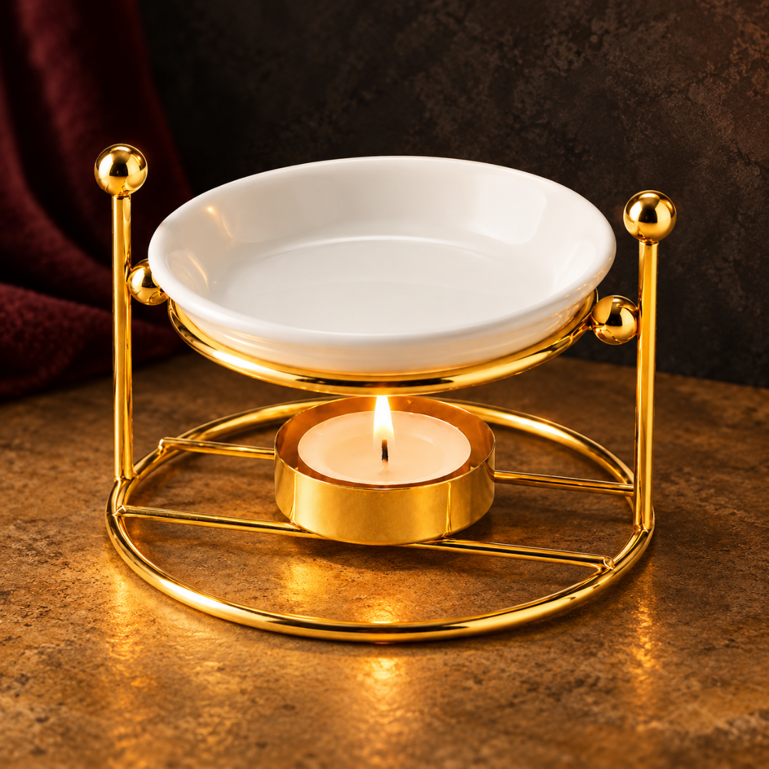 decorative oil and wax warmer
