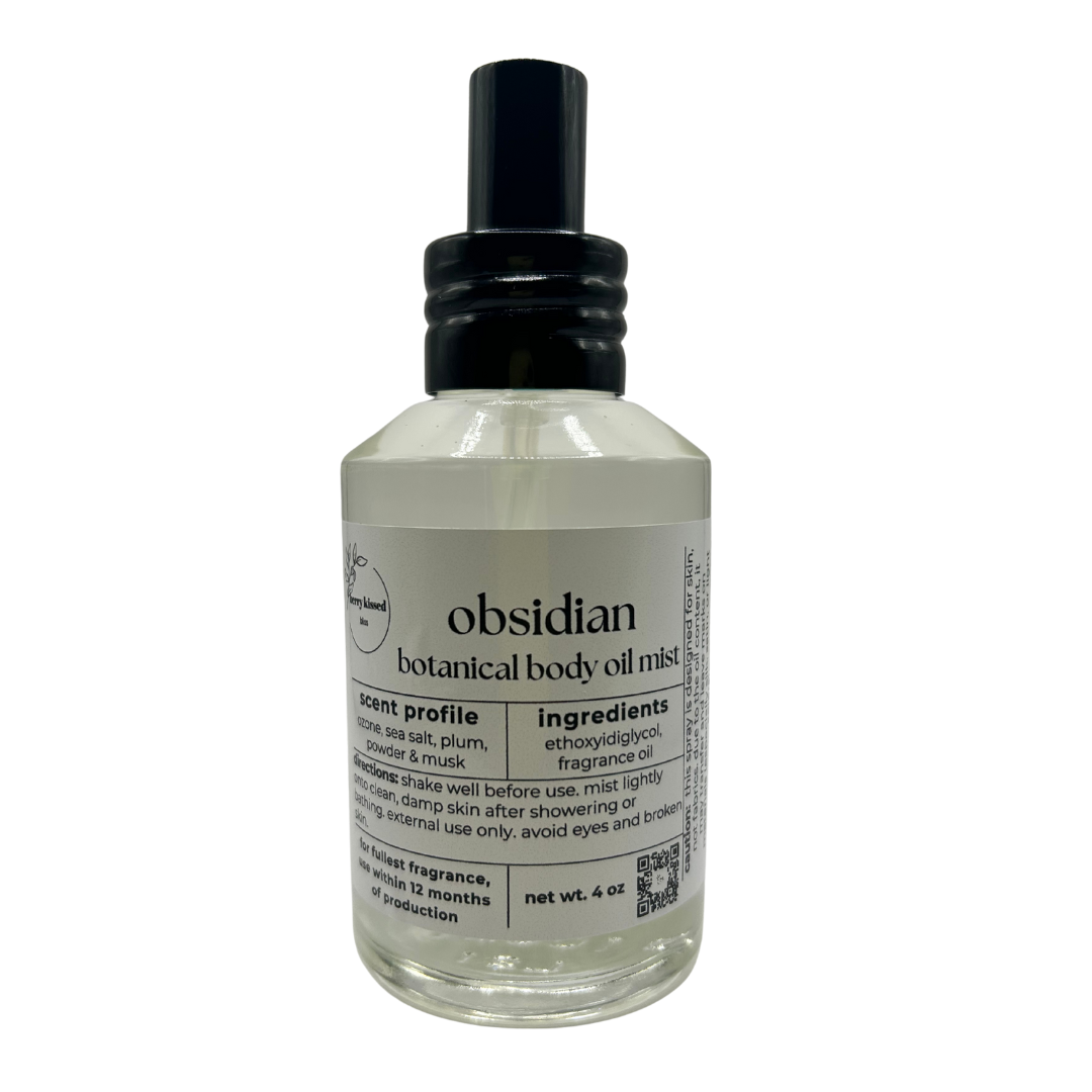 botanical body oil spray mist