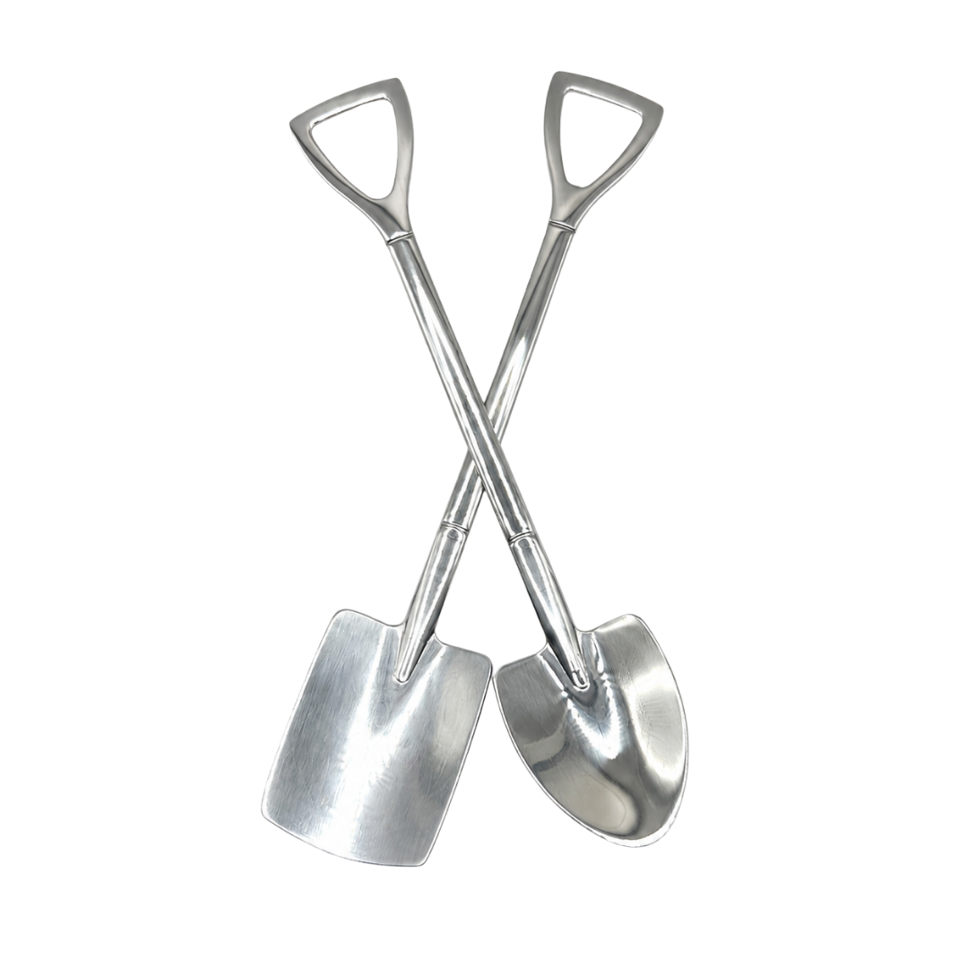 stainless steel tea shovel set
