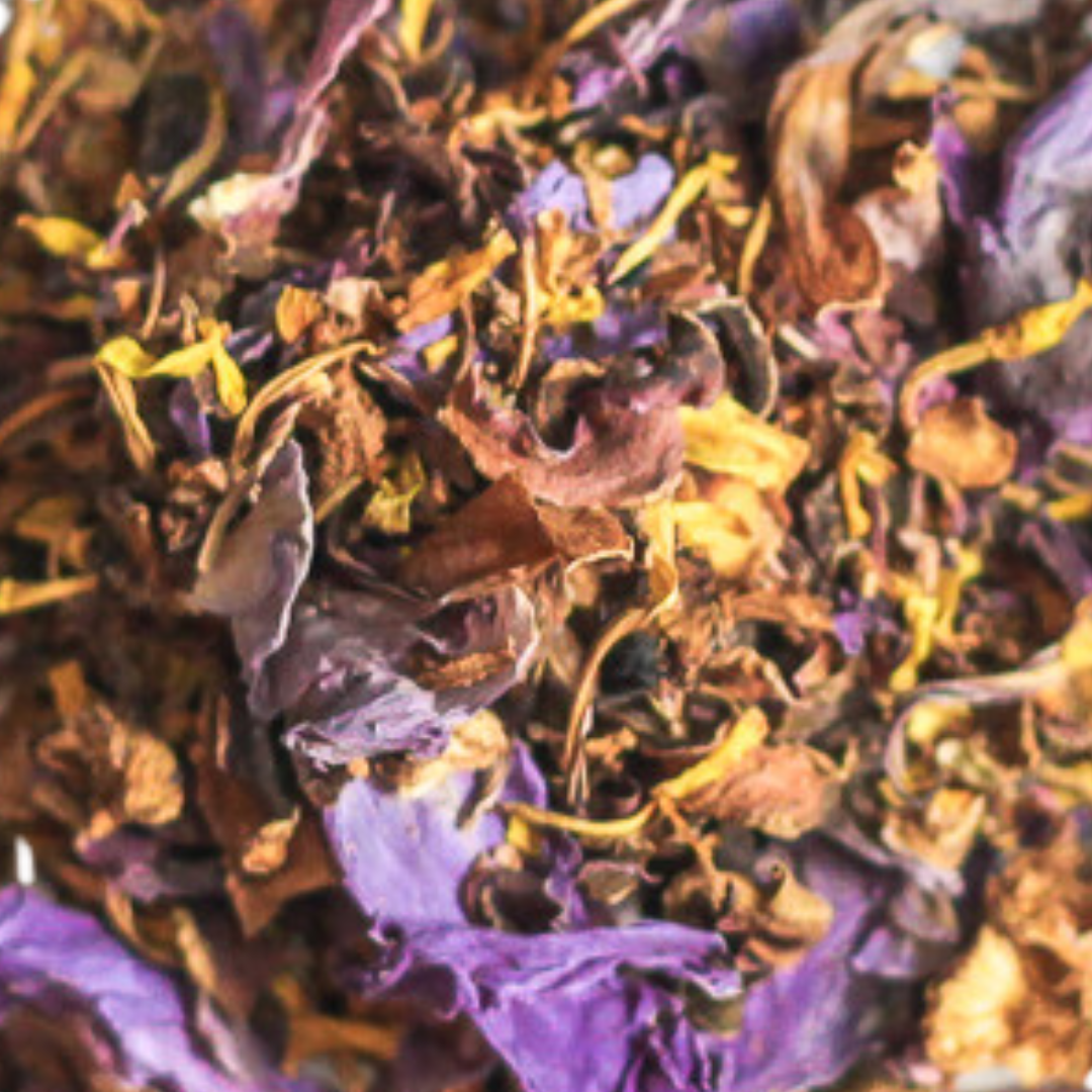 blue lotus flower (dried petals)