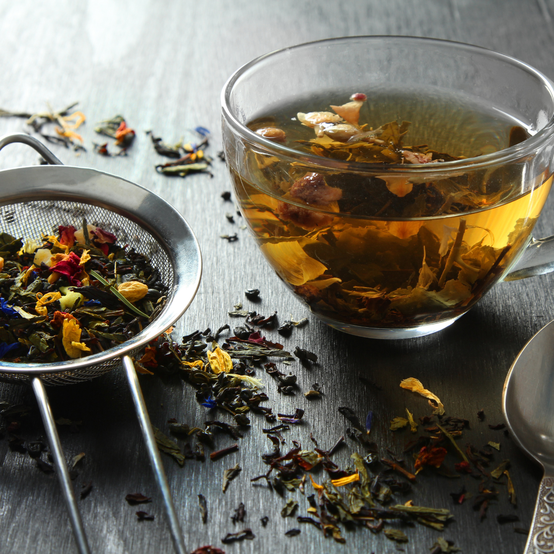 citrus spice grounding tea
