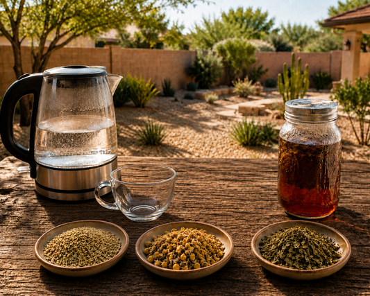 a summer digestive blend for the days that ask too much