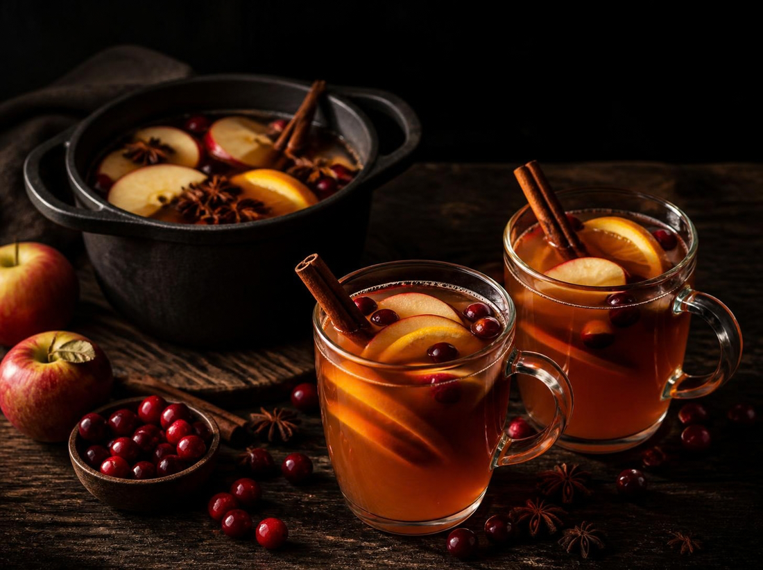mulled apple tea punch