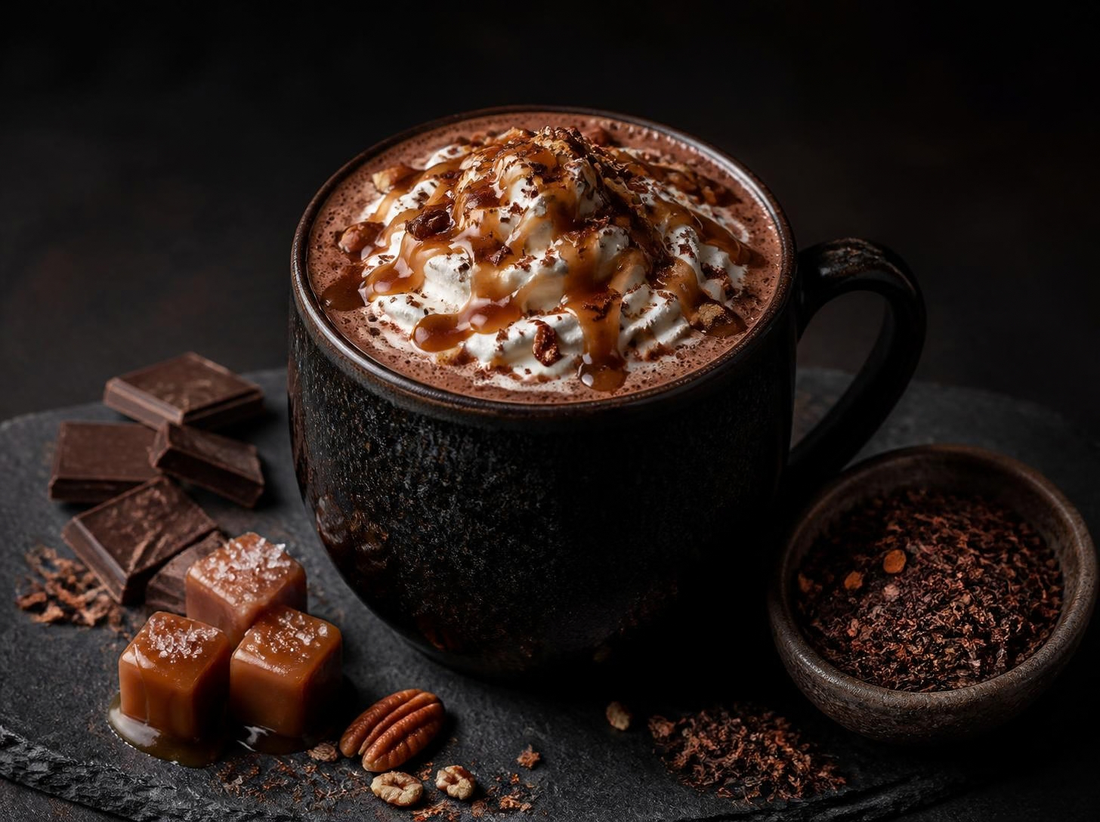 turtle truffle hot cocoa