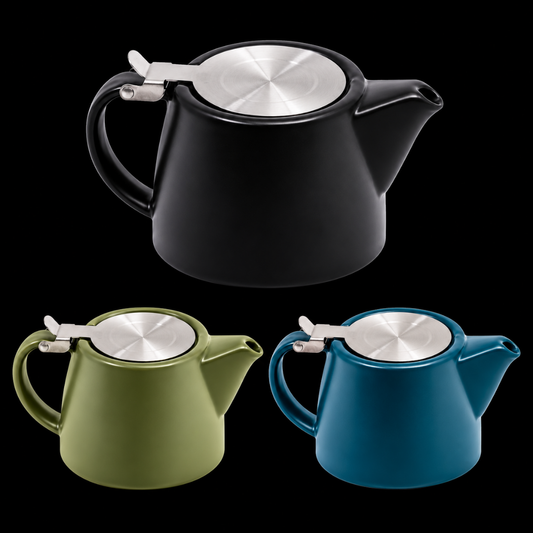 teapot with infuser
