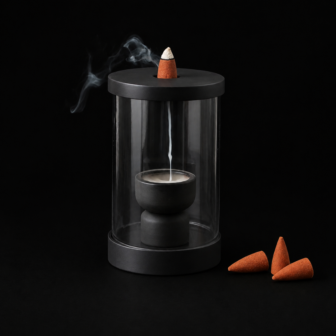 backflow incense burner