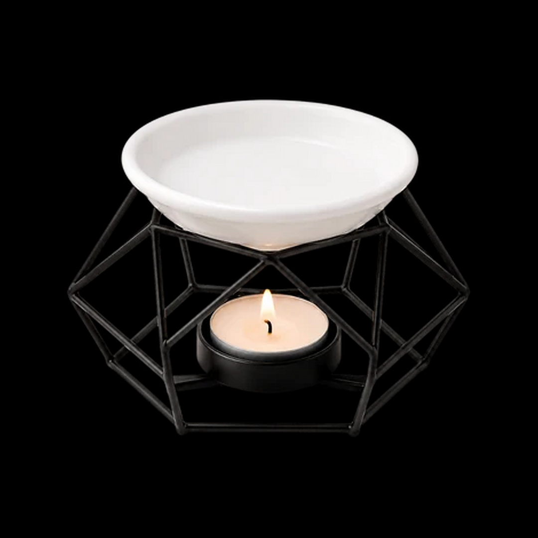 decorative oil and wax warmer