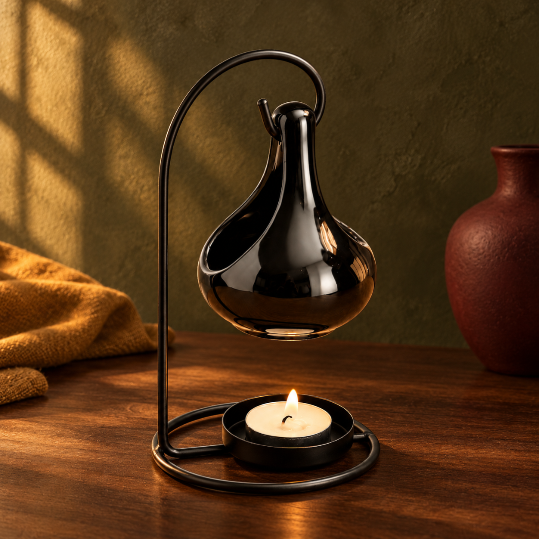 decorative oil and wax warmer