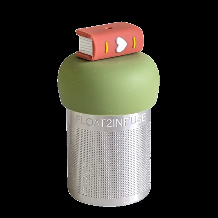 bookish tea infuser -  floating loose leaf tea steeper