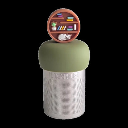 bookish tea infuser -  floating loose leaf tea steeper