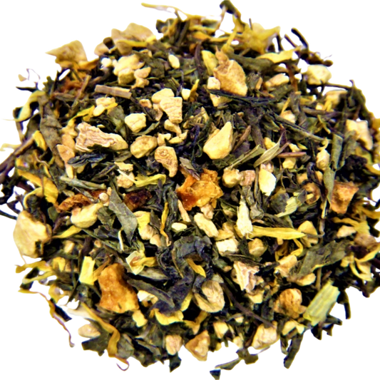 citrus blush | ginger peach green