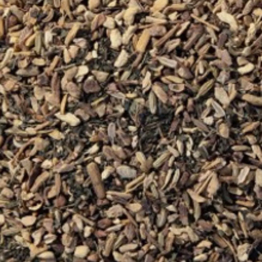 ginger mint tummy loose leaf herbal tea for digestive ease with ginger peppermint and spearmint berry kissed bliss