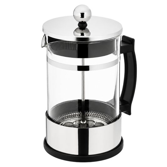 glass french press 350ml borosilicate glass with stainless steel filter for loose leaf herbal tea berry kissed bliss