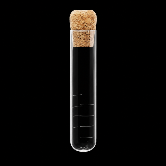 glass tea infuser with cork lid