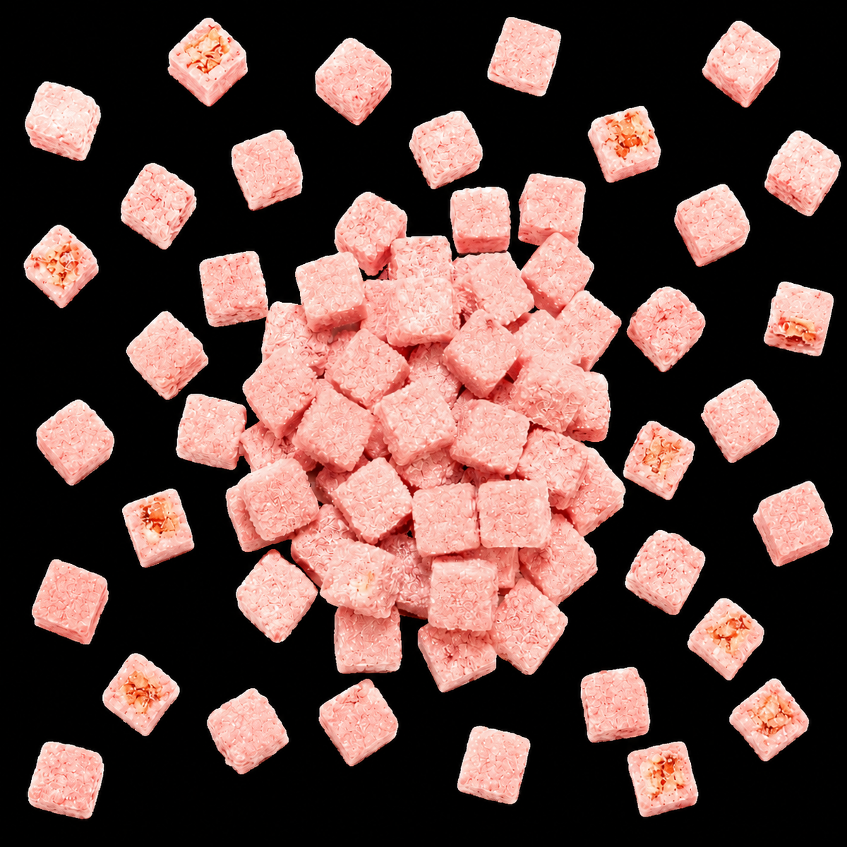 flavored sugar cubes