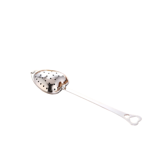 heart shaped stainless steel loose leaf tea infuser berry kissed bliss