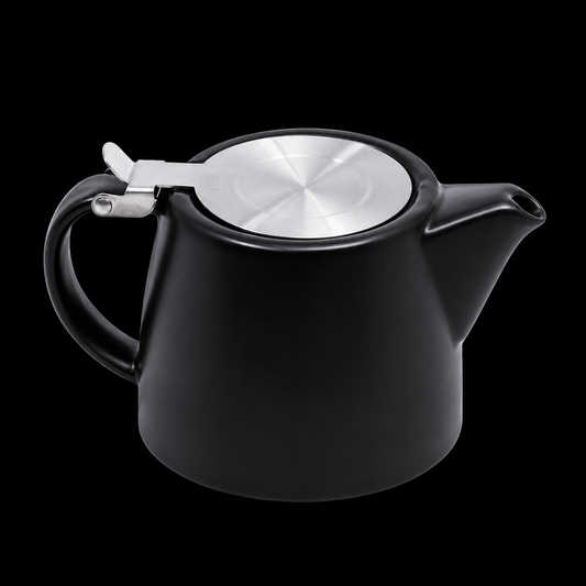 teapot with infuser