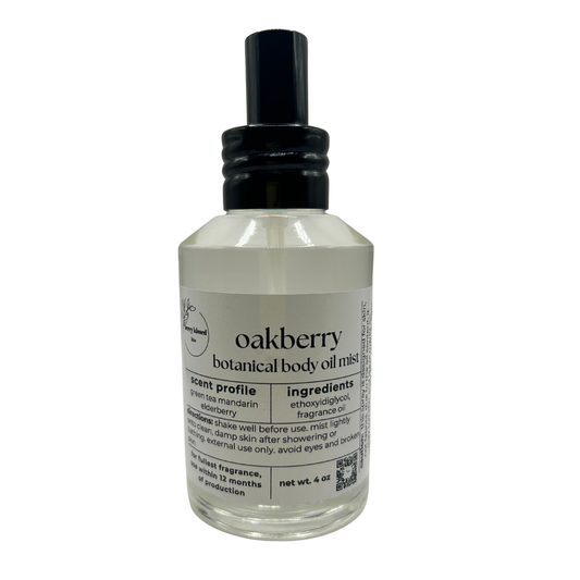 botanical body oil spray mist