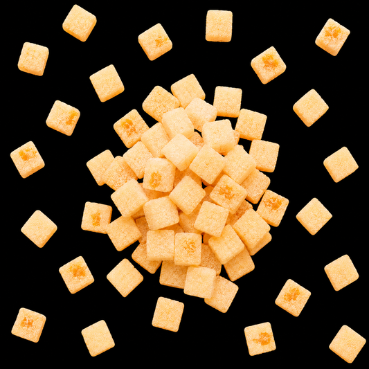 flavored sugar cubes