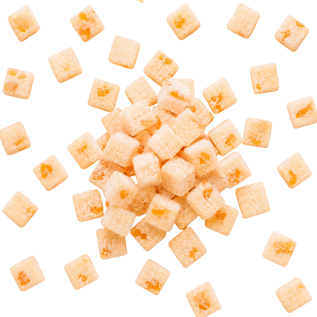 flavored sugar cubes