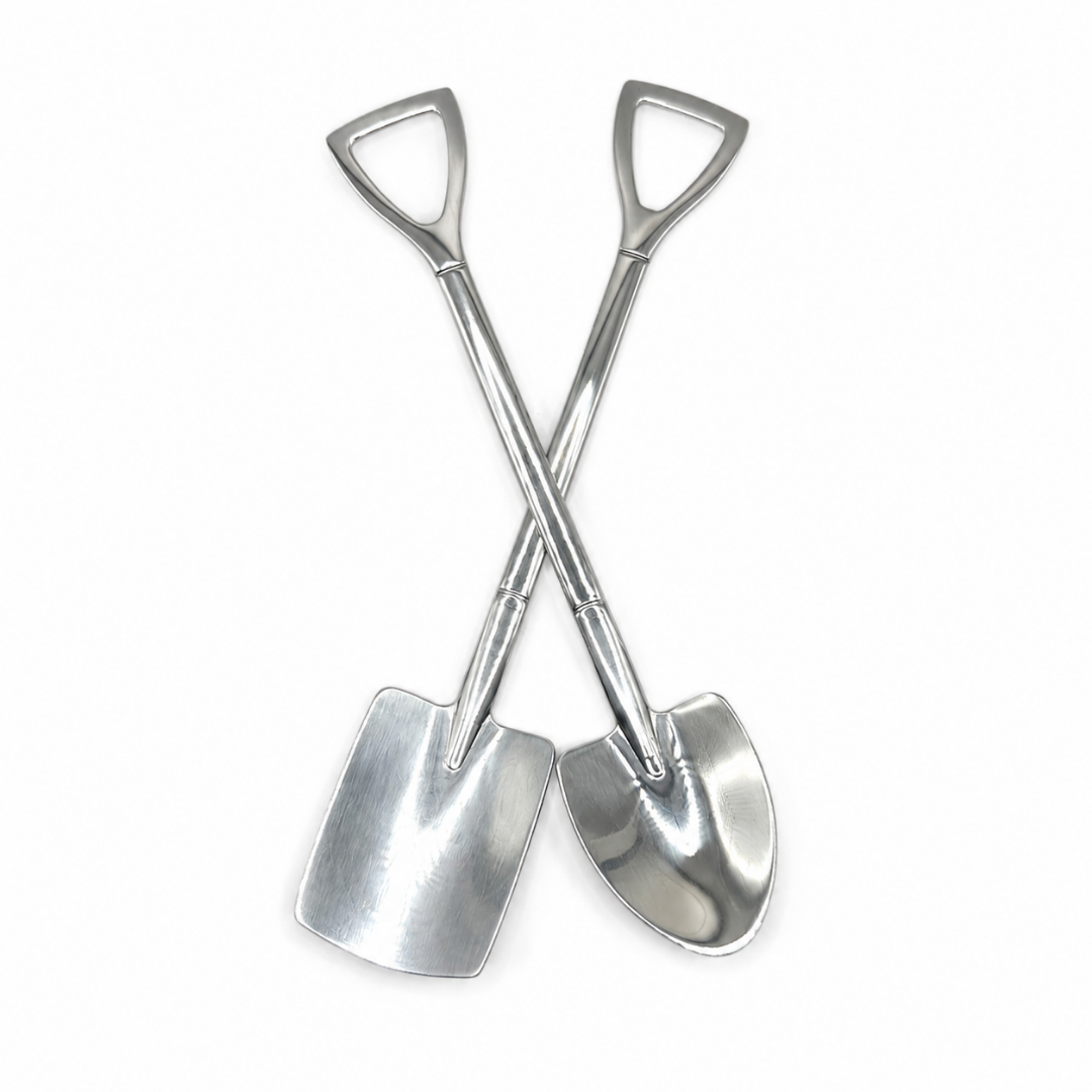 stainless steel tea shovel set