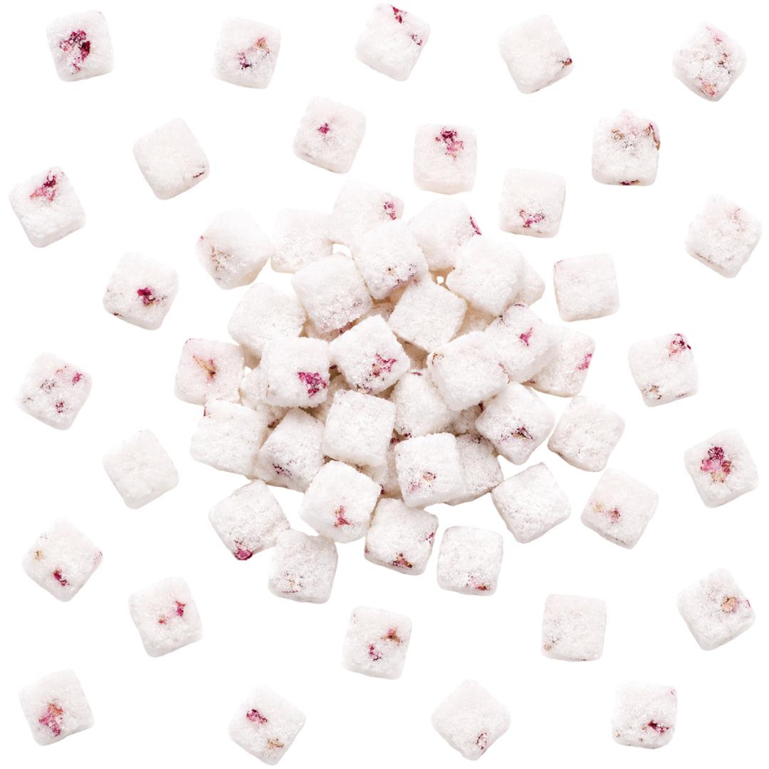 flavored sugar cubes