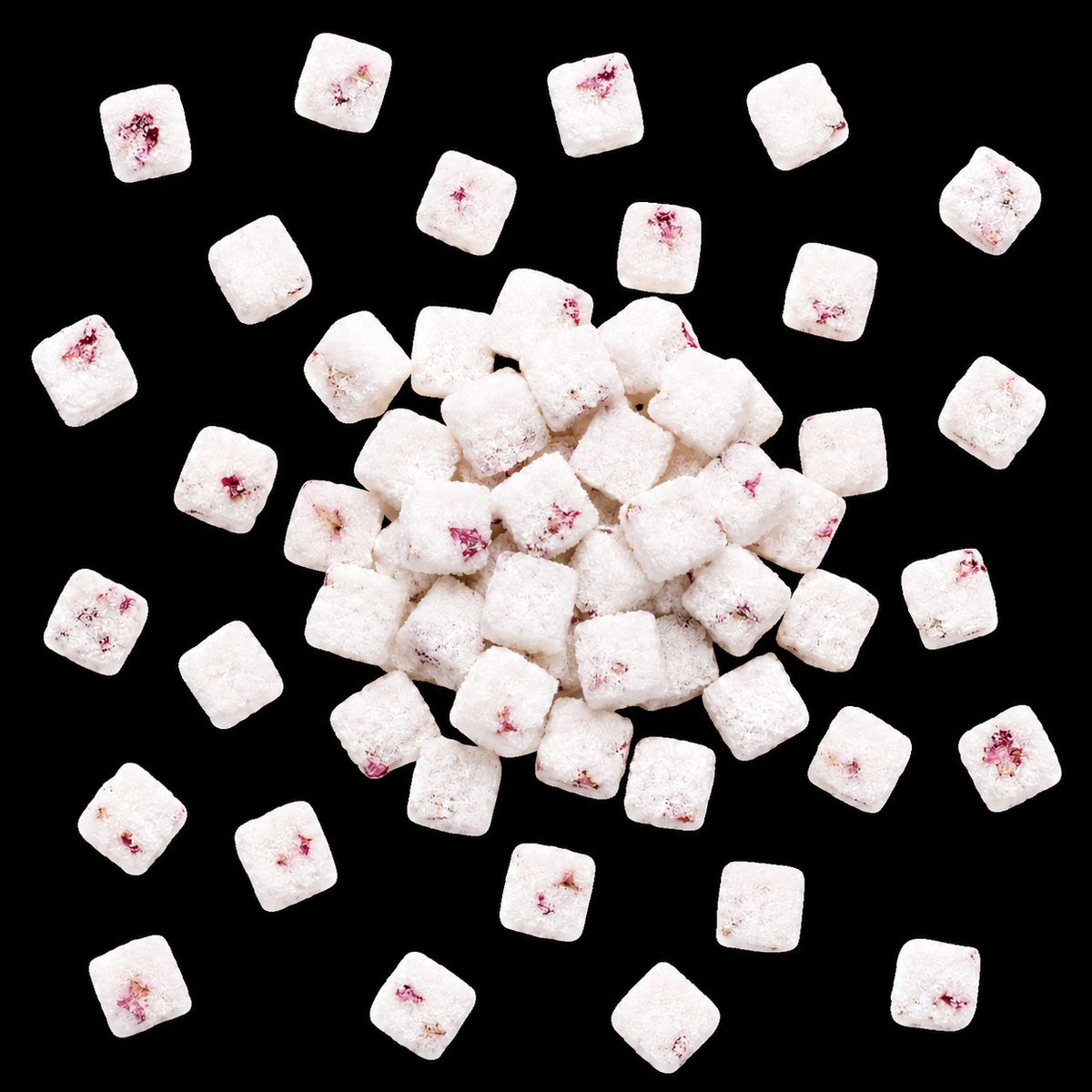 flavored sugar cubes