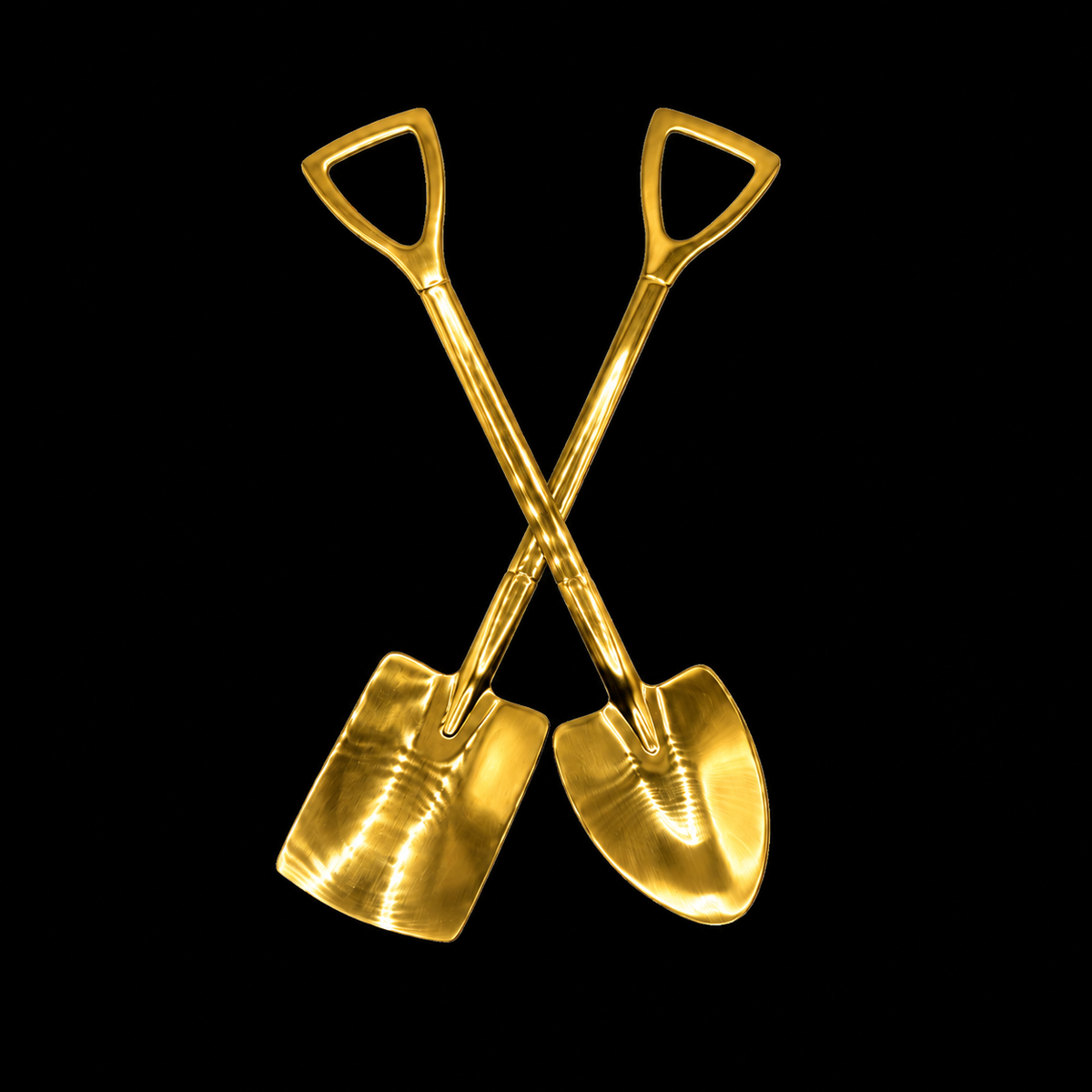 stainless steel tea shovel set