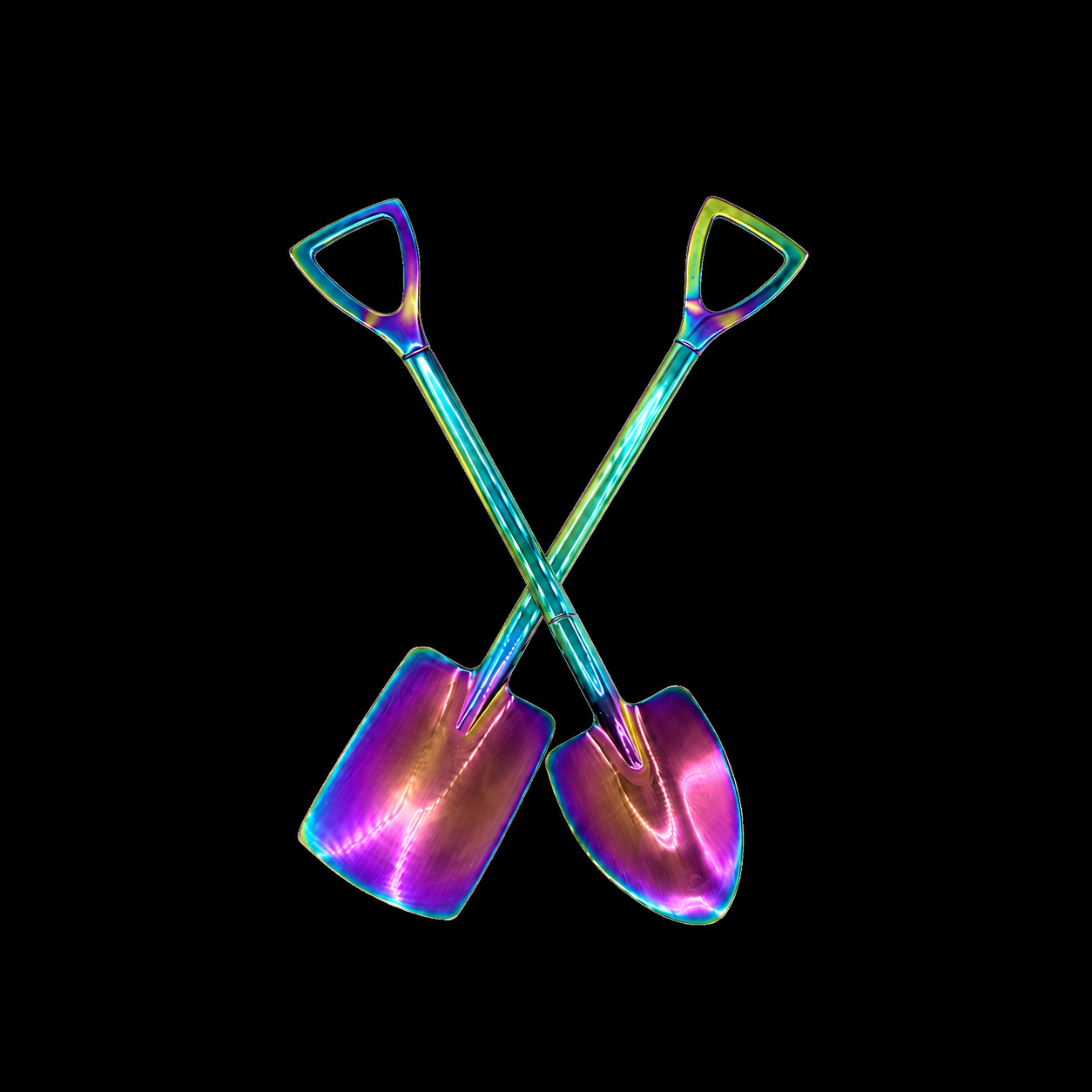 stainless steel tea shovel set