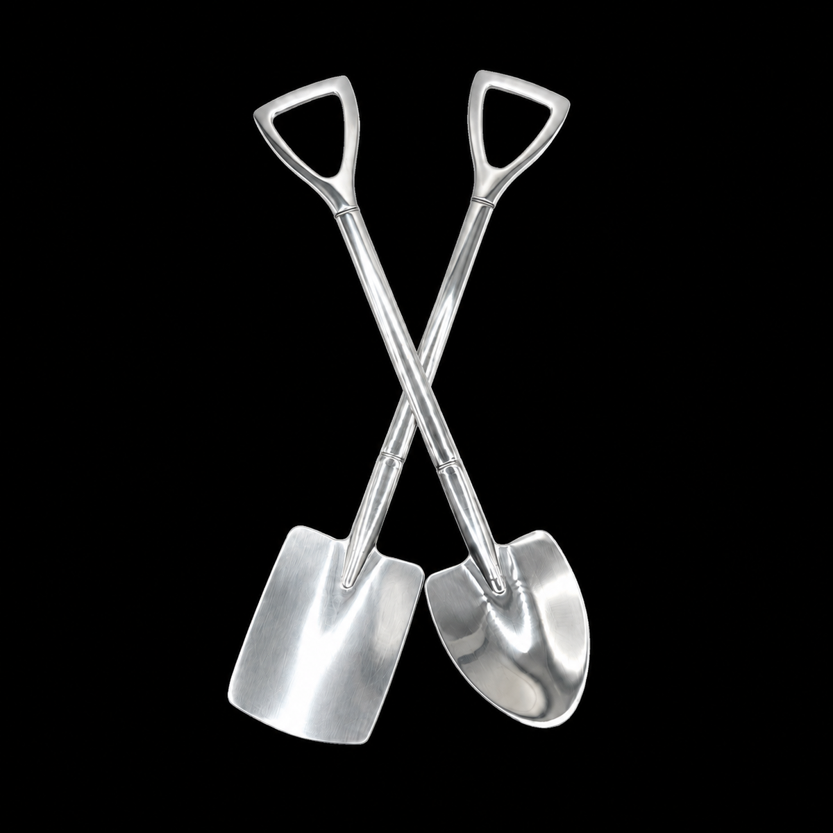 stainless steel tea shovel set