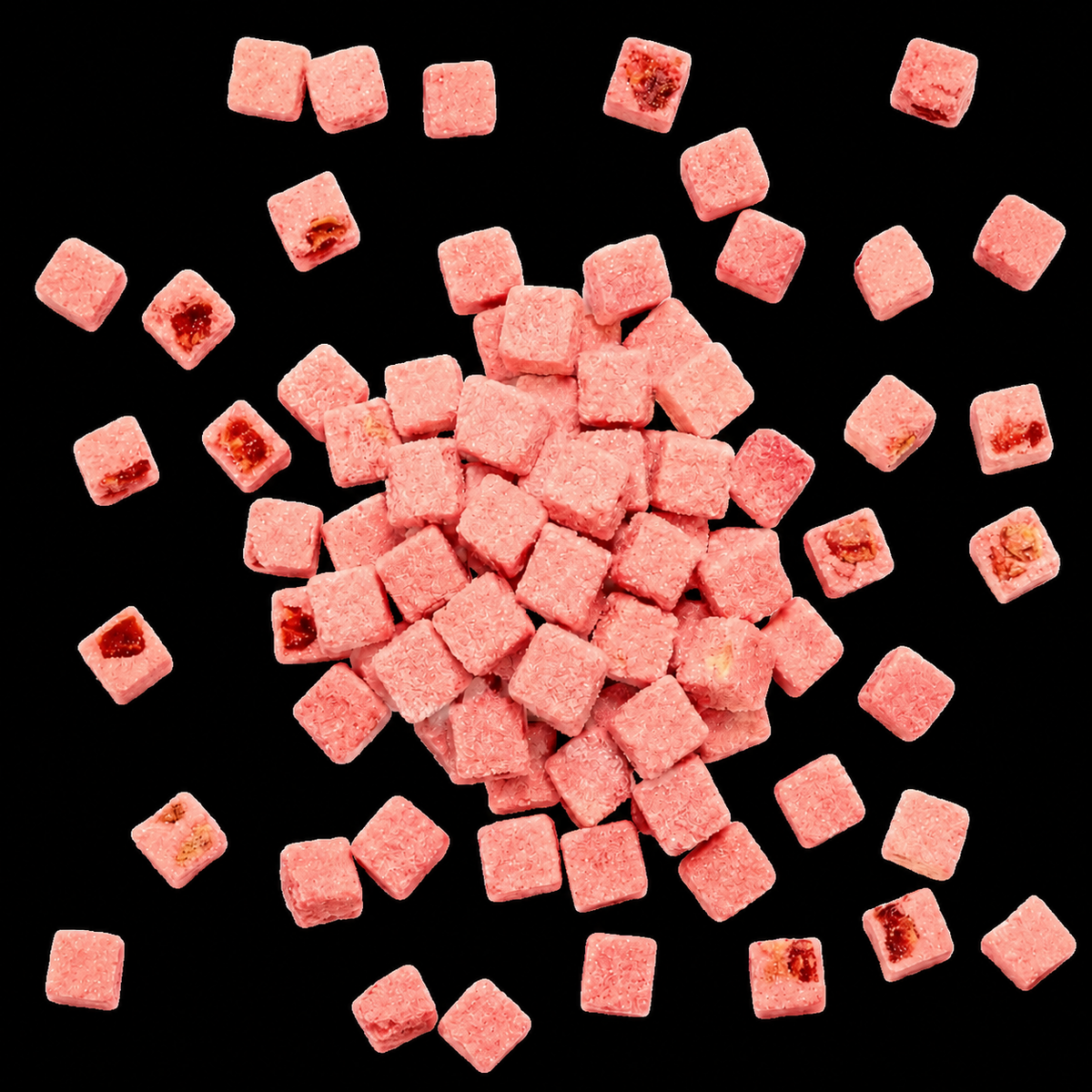 flavored sugar cubes