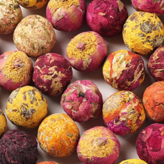 herbal flower tea balls