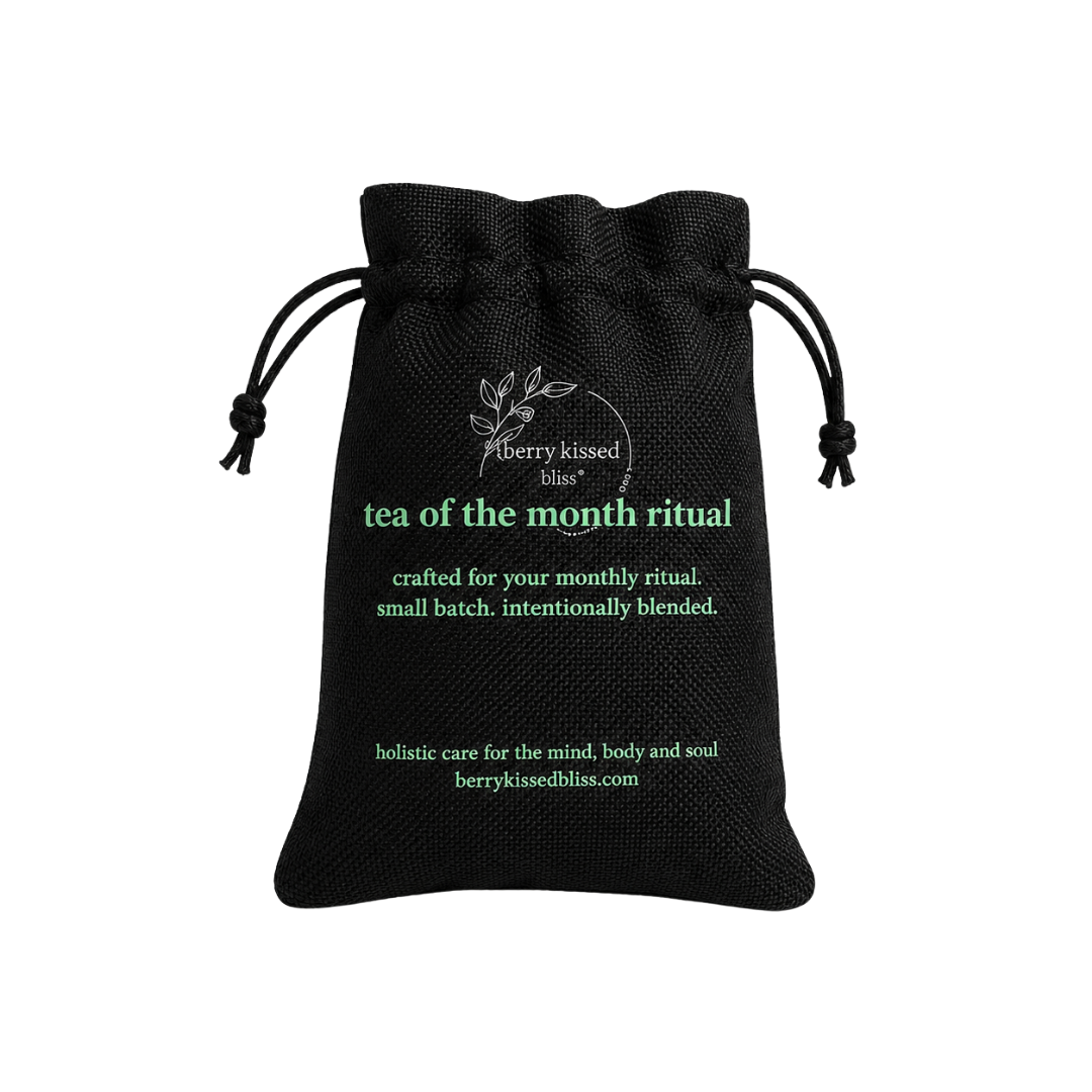 the monthly tea ritual loose leaf herbal tea subscription with digital ritual guide berry kissed bliss
