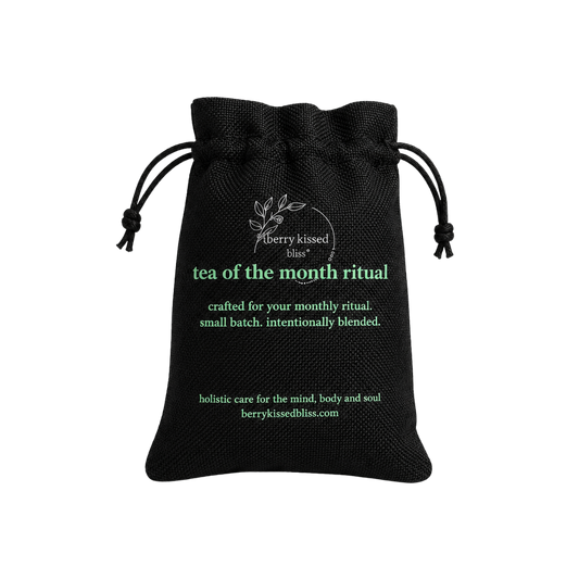 the monthly tea ritual loose leaf herbal tea subscription with digital ritual guide berry kissed bliss