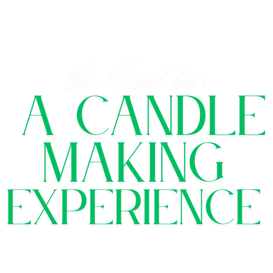 the blend bar: a candle making experience