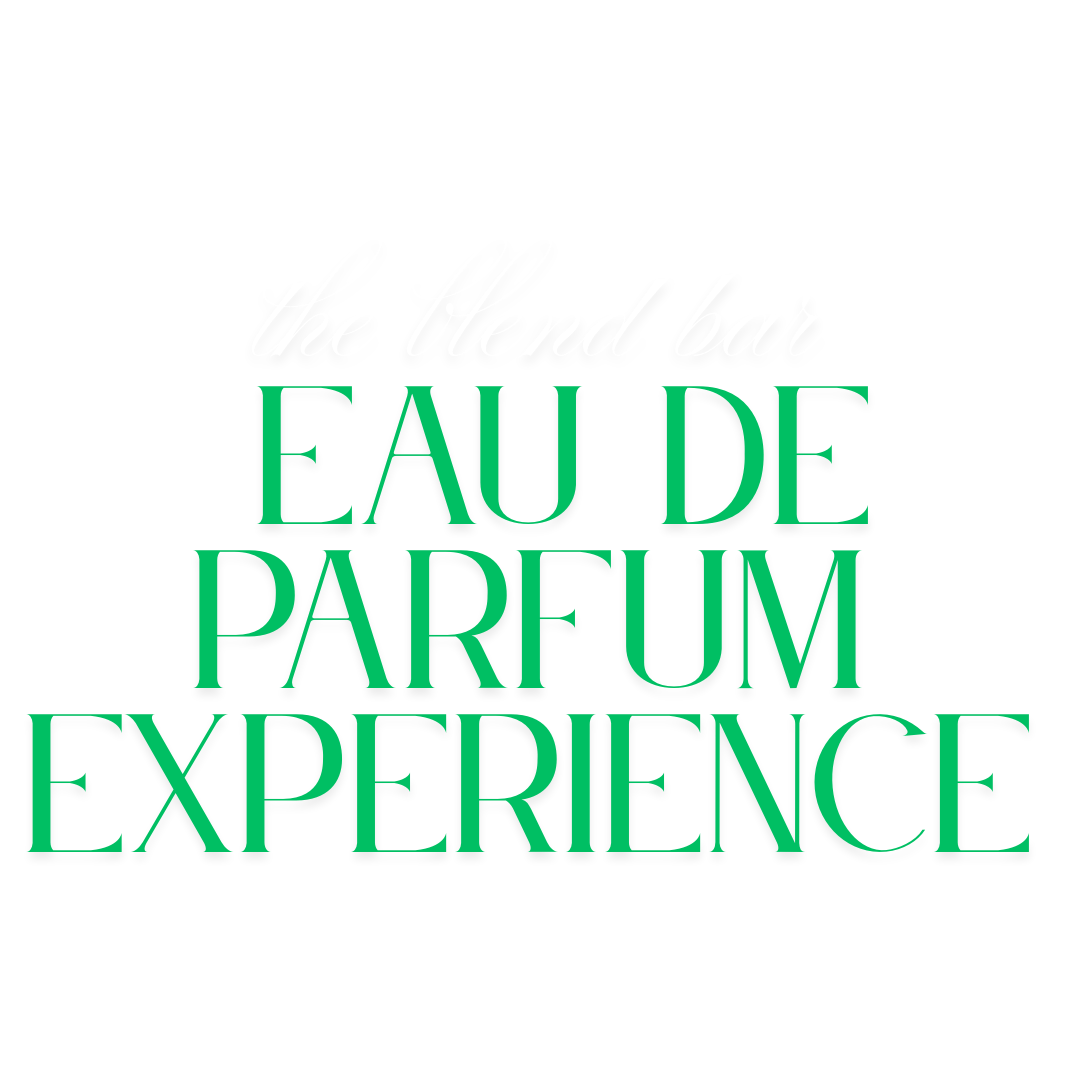 the blend bar: eau de parfum experience