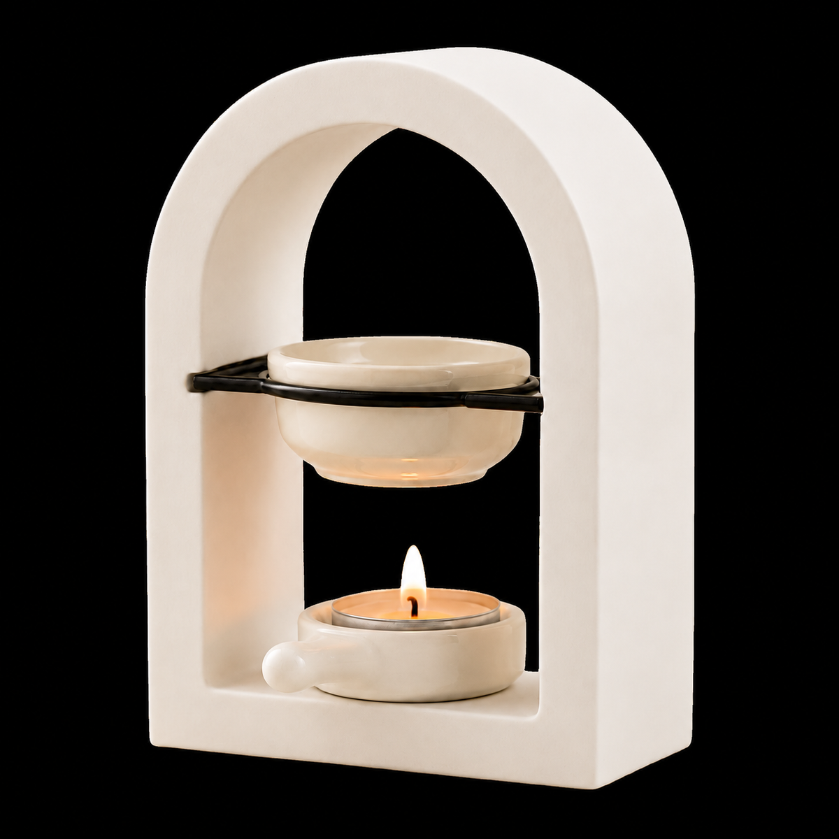 decorative oil and wax warmer