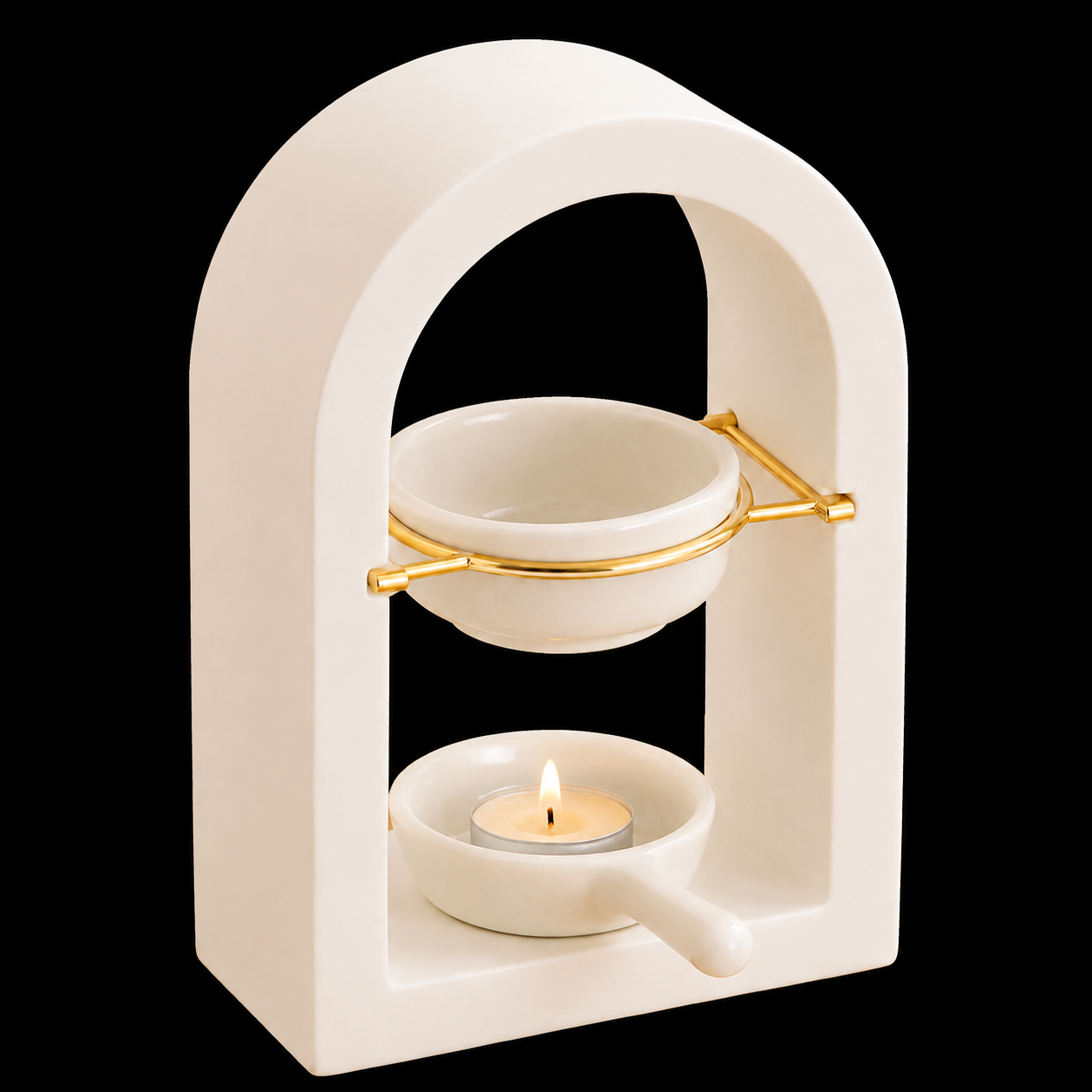 decorative oil and wax warmer